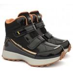 Термочеревики B&G R24-04 Чорні-Голд, чоботи на мембрані