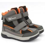 Термочеревики B&G R24-07 Сірі, чоботи на мембрані