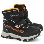 Термочеревики B&G R24-08 Чорні, чоботи на мембрані