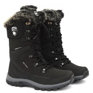 Термочеревики American club SoftShell SN36/24 Black, чоботи на мембрані
