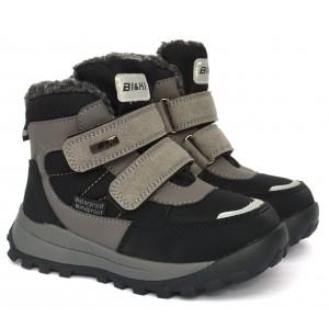 Термоботинки Tom M-Bi&Ki 01452C Grey, зимние детские сапоги
