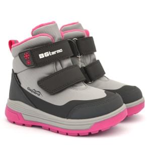 Термоботинки B&G R25-1 Светло-Серый, сапоги на мембране