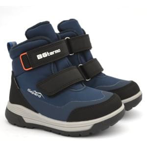 Термоботинки B&G R25-2 Синий-Черный, сапоги на мембране