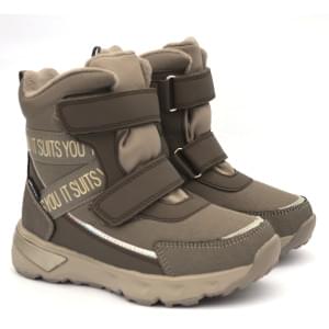 Термоботинки B&G R2506 Капучино, сапоги на мембране