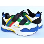 Кроссовки BONA 745i White-Black-Royal 31-36р
