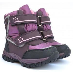 Термоботинки Tom M 3659e Purple, зимние детские сапоги на девочку