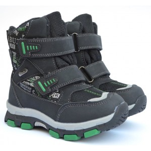 Термочеревики Tom M 3667a Black, зимові дитячі чоботи на хлопчика