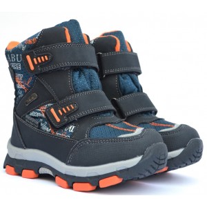 Термочеревики Tom M 3667b Blue, зимові дитячі чоботи на хлопчика