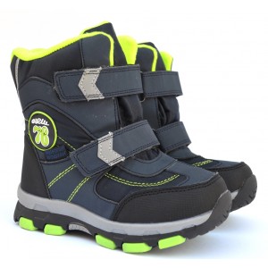 Термочеревики Tom M 3671b Blue, зимові дитячі чоботи на хлопчика