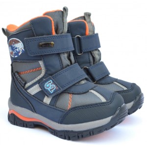 Термочеревики Tom M 5723k Blue, зимові дитячі чоботи на хлопчика