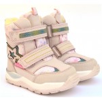 Термоботинки Tom M 5818a Pink, зимние детские сапоги на девочку