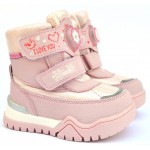 Термочеревики Tom M 7677m Pink, зимові дитячі чоботи на дівчинку