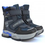 Термочеревики Tom M 7829c Blue, зимові дитячі чоботи на хлопчика