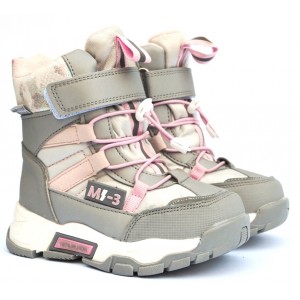 Термоботинки Tom M 7884e Silver, зимние детские сапоги на девочку