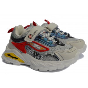 Кросівки Tom M 0041W червоно-сірі