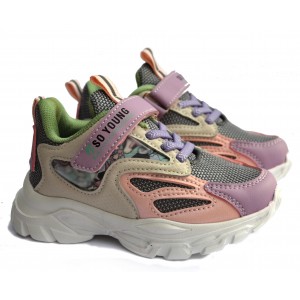 Кросівки Tom M 0064V рожево-фіолетові