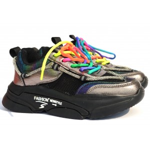 Кросівки Tom M 9922C чорно-сірі