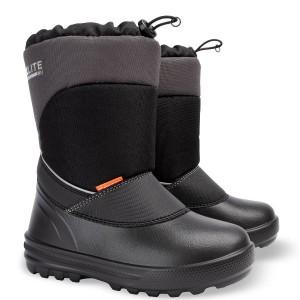 Демисезонні чоботи Demar Alex-M 1202B (антрацит) жіночі, підліткові утеплені чоботи