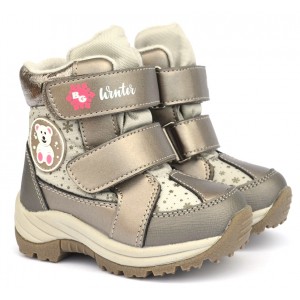 Термочеревики B&amp;G HL22-1_29 золото, чоботи на мембрані