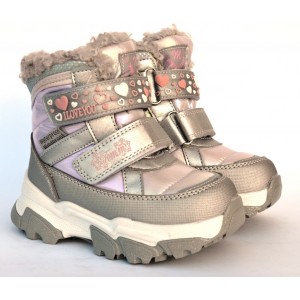 Термочеревики Tom M 10103F Silver, зимові дитячі чоботи