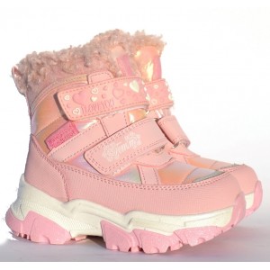Термочеревики Tom M 10103M Pink, зимові дитячі чоботи