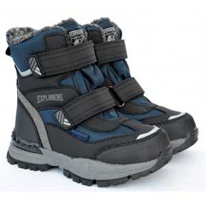 Термоботинки Tom M 10106D Blue, зимние детские сапоги