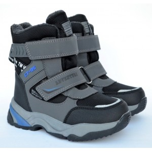 Термоботинки Tom M 10266B Grey, зимние детские сапоги