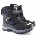 Термоботинки Tom M 3798a Black, зимние детские сапоги на мальчика