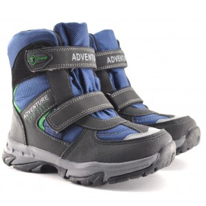 Термоботинки Tom M 5719c Blue, зимние детские сапоги на мальчика