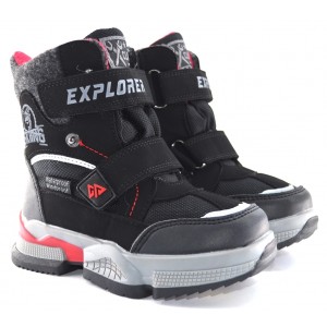 Термочеревики Tom M 7830a Black, зимові дитячі чоботи на хлопчика