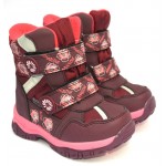 Термочеревики Tom M 5727e-wine-red, зимові дитячі чоботи