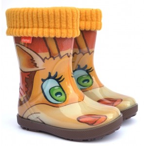 Резиновые сапоги DEMAR HAWAI LUX PRINT 0048ak (Жираф)