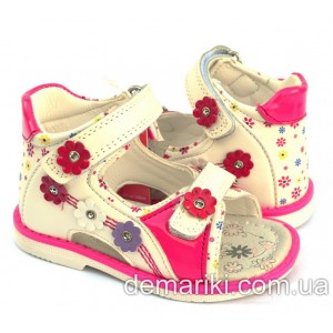 Босоніжки Tom.M 5233-C Fuchsia 21-26р