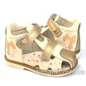 Босоніжки Tom.M 5234-D Golden 21-26р