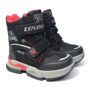Термоботинки Tom M 9380A Black, зимние детские сапоги