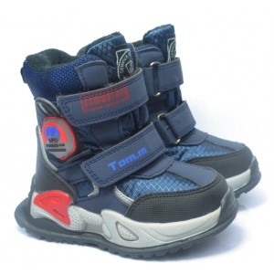 Термоботинки Tom M 9410B Blue, зимние детские сапоги