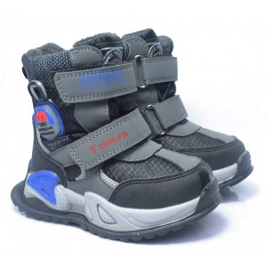 Термоботинки Tom M 9410C Grey, зимние детские сапоги