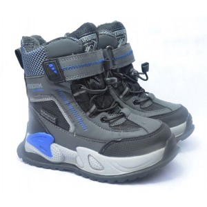 Термоботинки Tom M 9415C Grey, зимние детские сапоги
