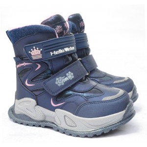 Термоботинки Tom M 9560B Blue, зимние детские сапоги