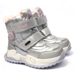 Термоботинки Tom M 9562A Silver, зимние детские сапоги