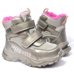 Термоботинки Tom M 9586C Grey, зимние детские сапоги