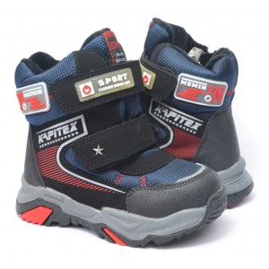 Термоботинки Tom M 9605E Blue, зимние детские сапоги