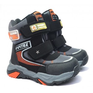 Термоботинки Tom M 9605F Gray, зимние детские сапоги