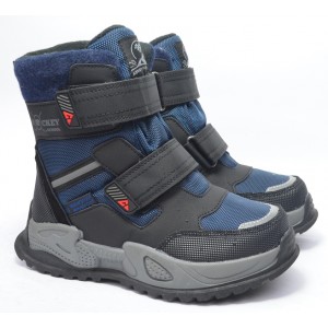 Термоботинки Tom M 9617B Blue, зимние детские сапоги
