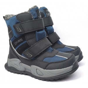 Термоботинки Tom M 9620B Blue, зимние детские сапоги
