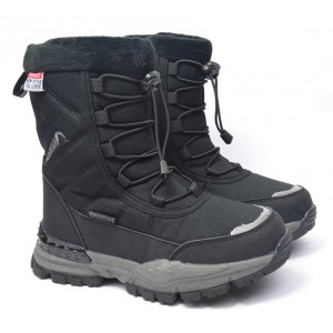 Термоботинки Tom M 9661A Black, термосапоги