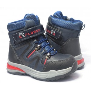 Термоботинки Tom M 9727B Blue, зимние детские сапоги