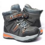 Термоботинки Tom M 9727C Gray, зимние детские сапоги