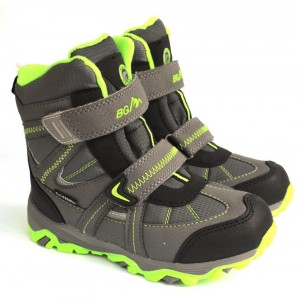 Термоботинки B&G EVS196-103 серый неон