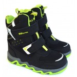 Термоботинки B&G EVS196-109 черный неон, сапоги на мембране